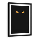 Ojos de gato de Halloween - Rosana Laiz Blursbyai | Cuadro decorativo de Canvas Lab