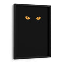 Ojos de gato de Halloween - Rosana Laiz Blursbyai | Cuadro decorativo de Canvas Lab
