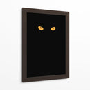 Ojos de gato de Halloween - Rosana Laiz Blursbyai | Cuadro decorativo de Canvas Lab