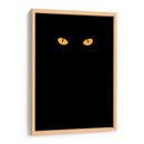 Ojos de gato de Halloween - Rosana Laiz Blursbyai | Cuadro decorativo de Canvas Lab