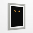 Ojos de gato de Halloween - Rosana Laiz Blursbyai | Cuadro decorativo de Canvas Lab