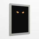 Ojos de gato de Halloween - Rosana Laiz Blursbyai | Cuadro decorativo de Canvas Lab