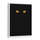 Ojos de gato de Halloween - Rosana Laiz Blursbyai | Cuadro decorativo de Canvas Lab