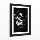 Cráneo X (blanco y negro) - Balazs Solti | Cuadro decorativo de Canvas Lab