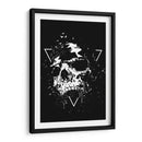 Cráneo X (blanco y negro) - Balazs Solti | Cuadro decorativo de Canvas Lab