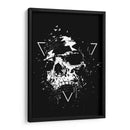 Cráneo X (blanco y negro) - Balazs Solti | Cuadro decorativo de Canvas Lab