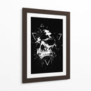 Cráneo X (blanco y negro) - Balazs Solti | Cuadro decorativo de Canvas Lab