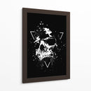 Cráneo X (blanco y negro) - Balazs Solti | Cuadro decorativo de Canvas Lab