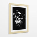 Cráneo X (blanco y negro) - Balazs Solti | Cuadro decorativo de Canvas Lab