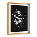 Cráneo X (blanco y negro) - Balazs Solti | Cuadro decorativo de Canvas Lab