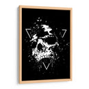 Cráneo X (blanco y negro) - Balazs Solti | Cuadro decorativo de Canvas Lab