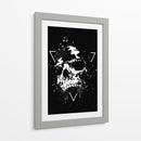 Cráneo X (blanco y negro) - Balazs Solti | Cuadro decorativo de Canvas Lab