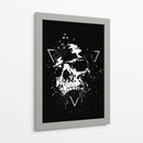 Cráneo X (blanco y negro) - Balazs Solti | Cuadro decorativo de Canvas Lab