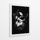 Cráneo X (blanco y negro) - Balazs Solti | Cuadro decorativo de Canvas Lab