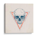 Cráneo en triángulos - Balazs Solti | Cuadro decorativo de Canvas Lab