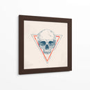 Cráneo en triángulos - Balazs Solti | Cuadro decorativo de Canvas Lab