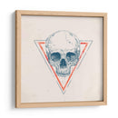 Cráneo en triángulos - Balazs Solti | Cuadro decorativo de Canvas Lab