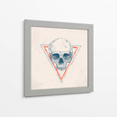 Cráneo en triángulos - Balazs Solti | Cuadro decorativo de Canvas Lab