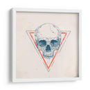 Cráneo en triángulos - Balazs Solti | Cuadro decorativo de Canvas Lab