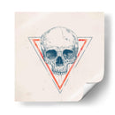 Cráneo en triángulos - Balazs Solti | Cuadro decorativo de Canvas Lab