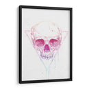 Cráneo en un triángulo - Balazs Solti | Cuadro decorativo de Canvas Lab