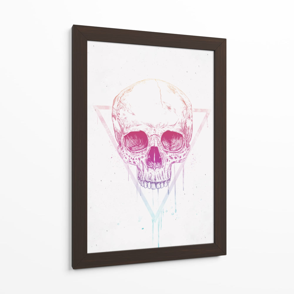 Cráneo en un triángulo - Balazs Solti | Cuadro decorativo de Canvas Lab