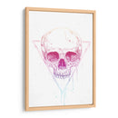 Cráneo en un triángulo - Balazs Solti | Cuadro decorativo de Canvas Lab
