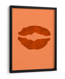 Póster de terracota de labios de Halloween 1 - Lori Ann Folz | Cuadro decorativo de Canvas Lab