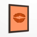 Póster de terracota de labios de Halloween 1 - Lori Ann Folz | Cuadro decorativo de Canvas Lab