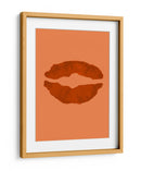 Póster de terracota de labios de Halloween 1 - Lori Ann Folz | Cuadro decorativo de Canvas Lab