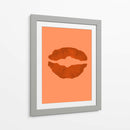 Póster de terracota de labios de Halloween 1 - Lori Ann Folz | Cuadro decorativo de Canvas Lab