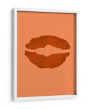 Póster de terracota de labios de Halloween 1 - Lori Ann Folz | Cuadro decorativo de Canvas Lab