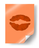 Póster de terracota de labios de Halloween 1 - Lori Ann Folz | Cuadro decorativo de Canvas Lab