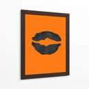Póster de labios naranjas de Halloween 1 - Lori Ann Folz | Cuadro decorativo de Canvas Lab