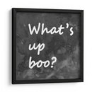 Fondo 1 ¿Qué pasa, Boo? Negro Blanco Gris - Lori Ann Folz | Cuadro decorativo de Canvas Lab