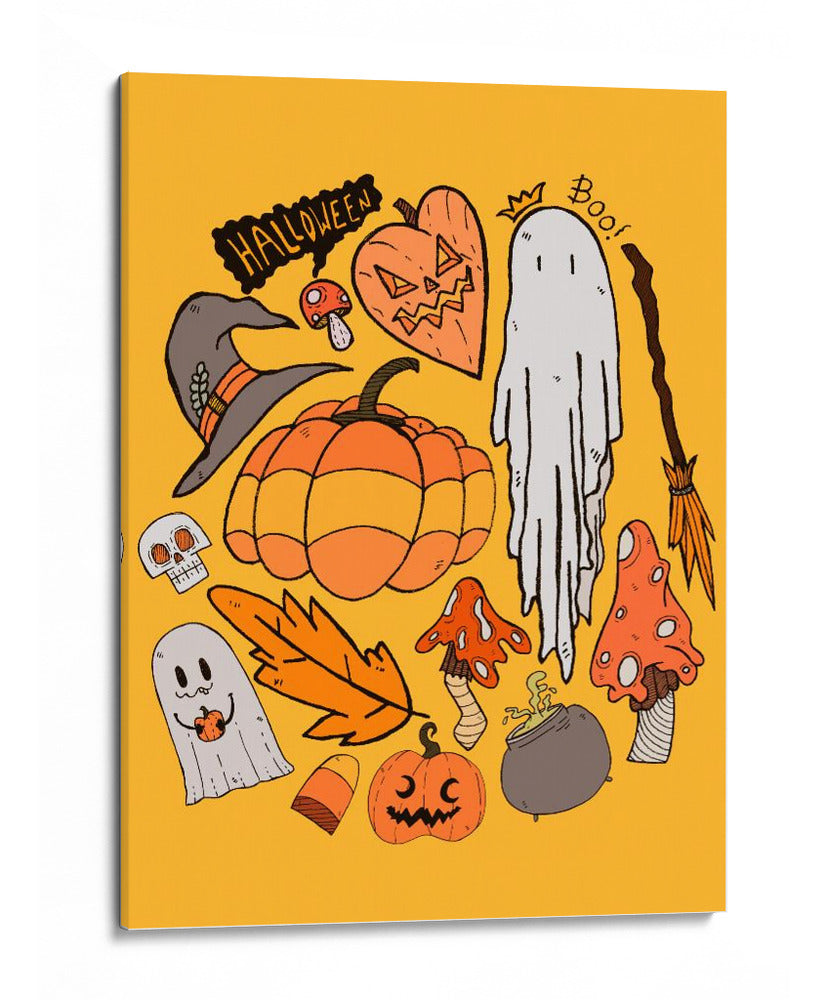 Vibraciones de Halloween 2 - Stephen Wade | Cuadro decorativo de Canvas Lab