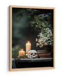 Libro de hechizos Escena de Halloween II - Justyna Jaszke | Cuadro decorativo de Canvas Lab