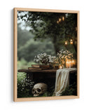 Libro de hechizos Escena de Halloween I - Justyna Jaszke | Cuadro decorativo de Canvas Lab