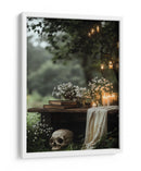 Libro de hechizos Escena de Halloween I - Justyna Jaszke | Cuadro decorativo de Canvas Lab