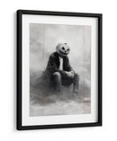 Escena de Halloween de un hombre con calabaza II - Justyna Jaszke | Cuadro decorativo de Canvas Lab
