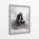 Escena de Halloween de un hombre con calabaza II - Justyna Jaszke | Cuadro decorativo de Canvas Lab