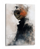 Escena de Halloween de un hombre con calabaza I - Justyna Jaszke | Cuadro decorativo de Canvas Lab