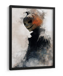 Escena de Halloween de un hombre con calabaza I - Justyna Jaszke | Cuadro decorativo de Canvas Lab