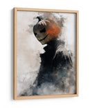 Escena de Halloween de un hombre con calabaza I - Justyna Jaszke | Cuadro decorativo de Canvas Lab