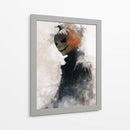 Escena de Halloween de un hombre con calabaza I - Justyna Jaszke | Cuadro decorativo de Canvas Lab