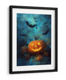 Escena de Halloween con calabaza y linterna III - Justyna Jaszke | Cuadro decorativo de Canvas Lab