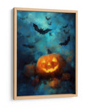 Escena de Halloween con calabaza y linterna III - Justyna Jaszke | Cuadro decorativo de Canvas Lab