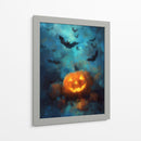 Escena de Halloween con calabaza y linterna III - Justyna Jaszke | Cuadro decorativo de Canvas Lab