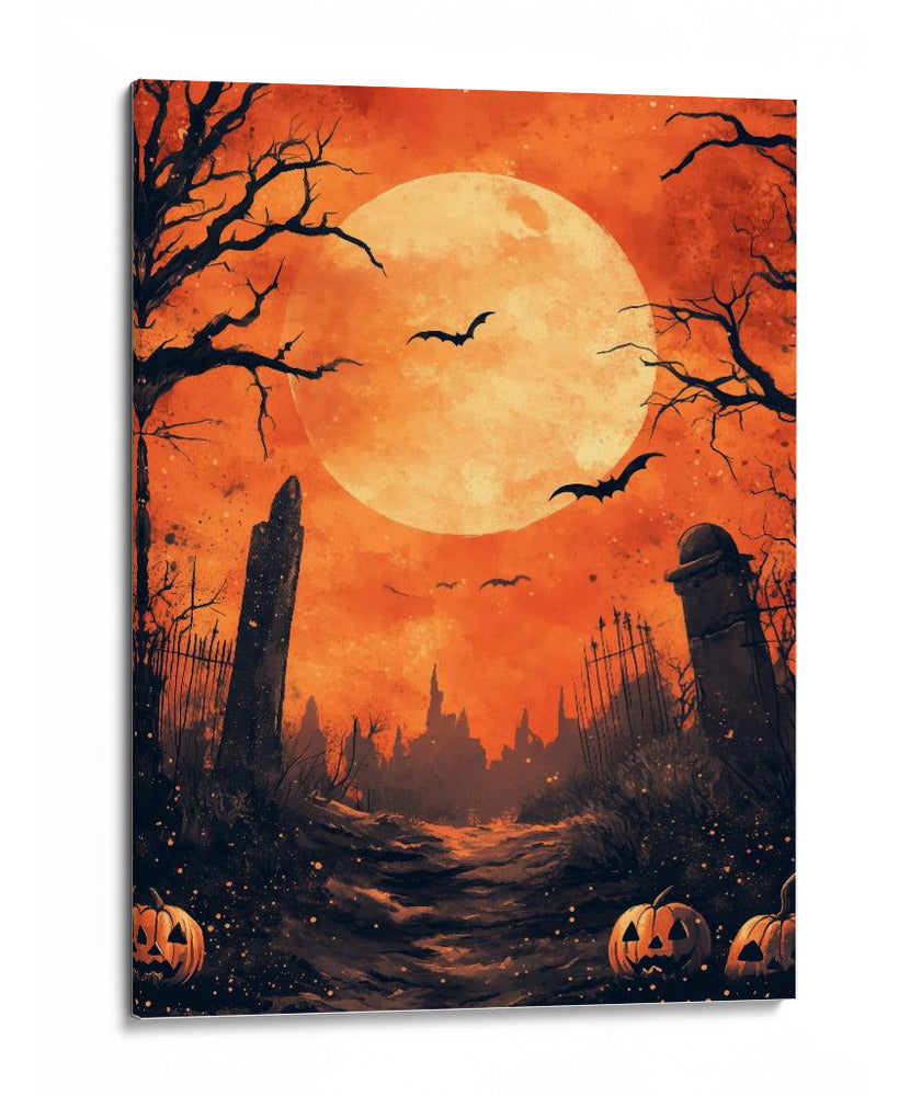 Escena de Halloween X - Justyna Jaszke | Cuadro decorativo de Canvas Lab