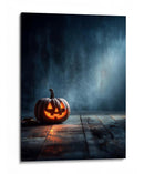 Escena de Halloween con calabaza y linterna I - Justyna Jaszke | Cuadro decorativo de Canvas Lab
